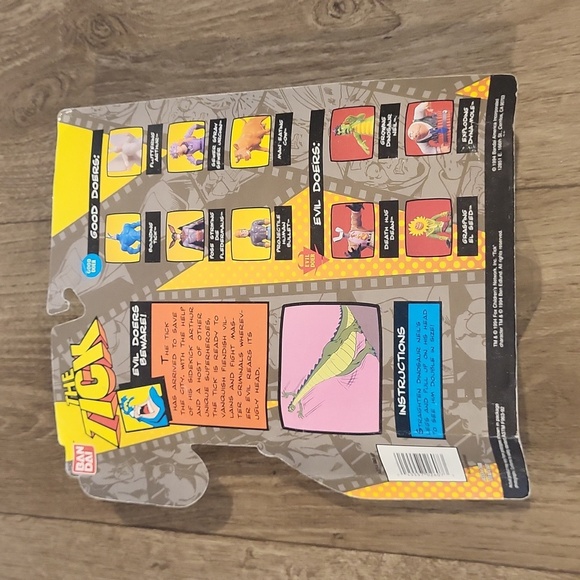 (J18) THE TICK "GROWING" DINOSAUR NEIL - Picture 2 of 3